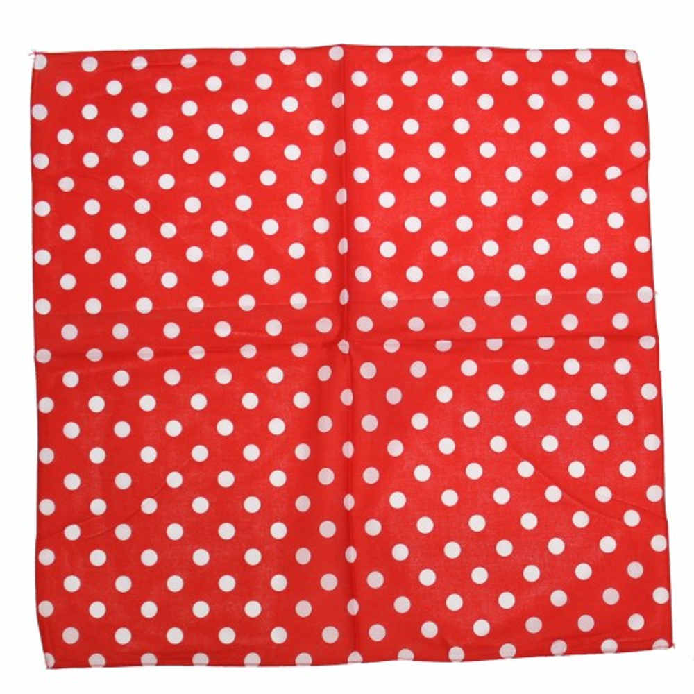 Zac's Alter Ego - Big polkadot Bandana - Rouge/Blanc